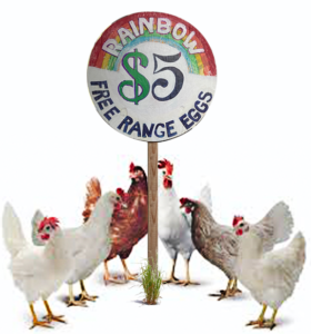 Free Range Rainbow Eggs